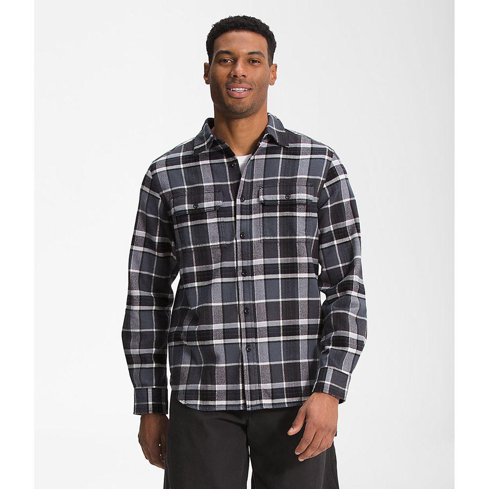 The North Face Arroyo Flannel Ανδρικα Πουκάμισα - Γκρι (MNKV39421)